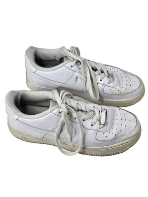 Nike Air Force 1 Low Triple White Size 6Y Shoes Sneakers GS 314192-117