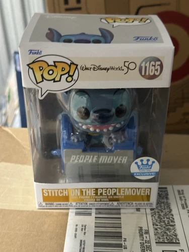 Stitch On The People Mover Funko Exclusive