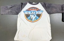 Authentic 1979 Van Halen World Tour Vintage Concert T-shirt Large