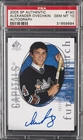 2005 UD SP AUTH AUTO #190 ALEXANDER OVECHKIN ROOKIE RC #/999 PSA 10