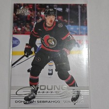 2025-26 Upper Deck Series 1 - Young Guns #229 Donovan Sebrango