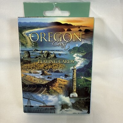 New Sealed Oregon Coast Playing Cards Scenic Views