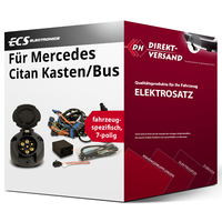 für Mercedes Citan Kasten/Bus Typ W415 Elektrosatz 7Polig Spezifisch Esatz