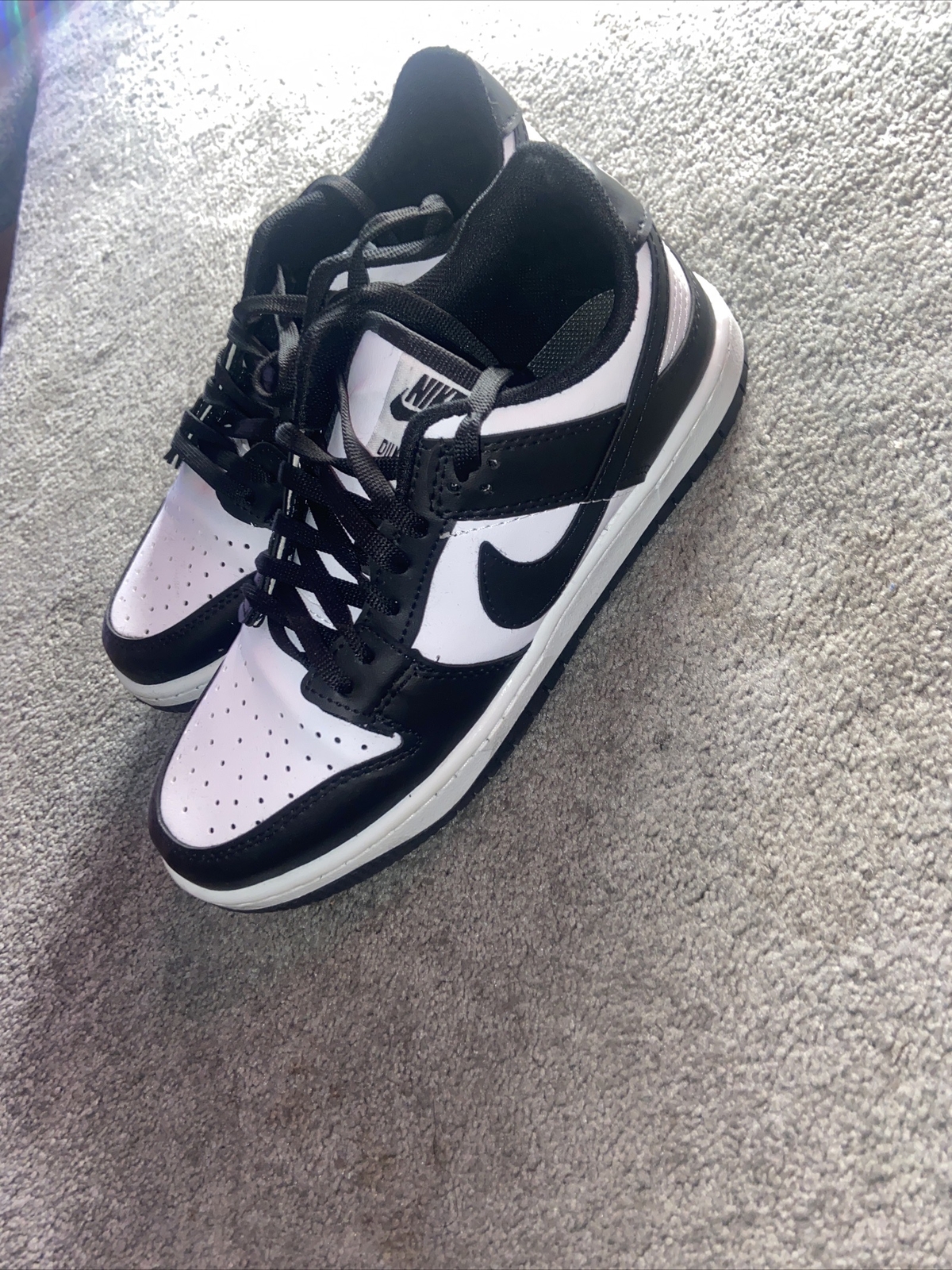 nike shoes black and white price