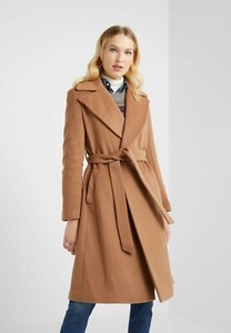 camel ralph lauren coat woman classic