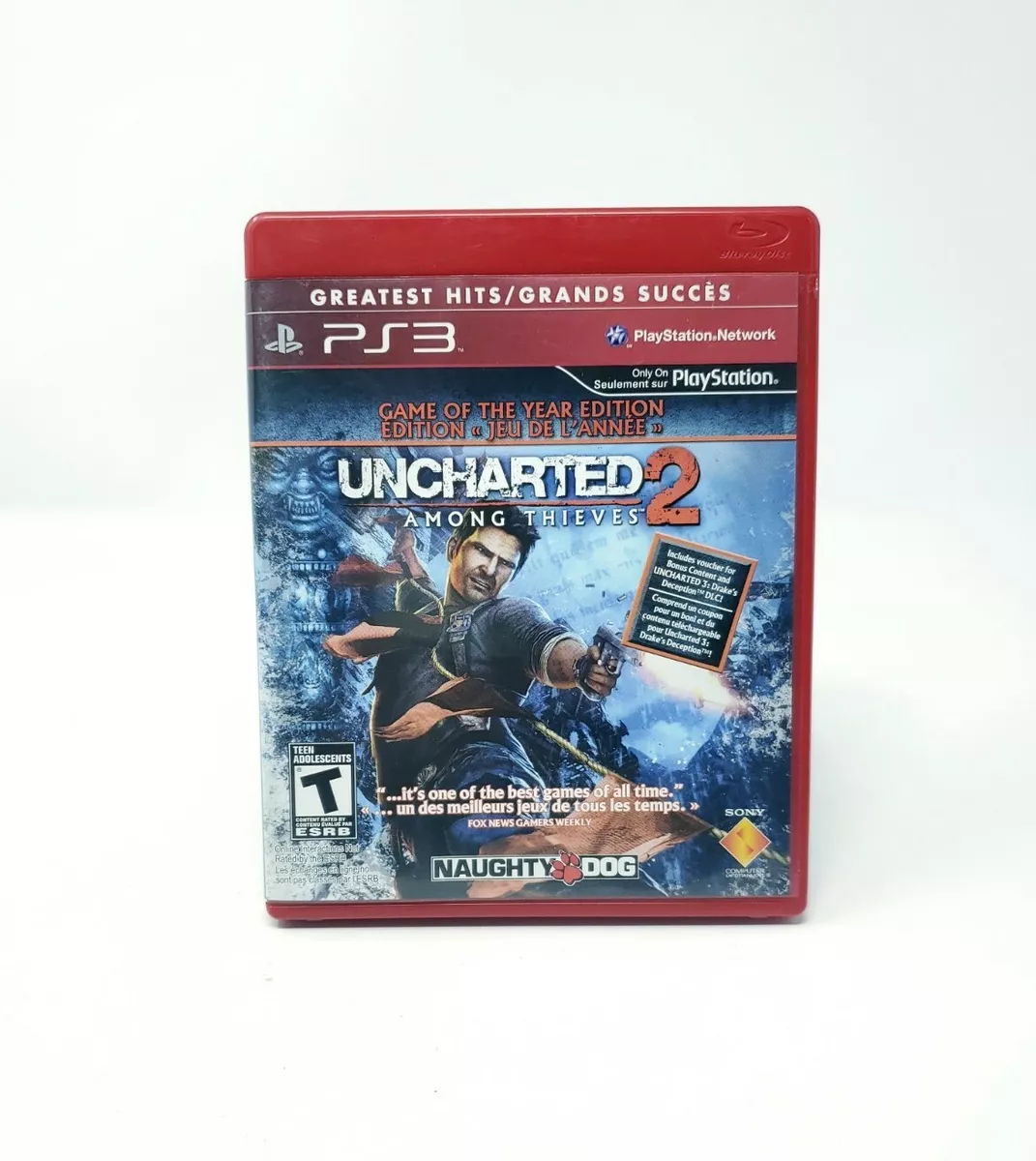 Uncharted 2: Among Thieves Playstation 3 PS3 Game Complete With