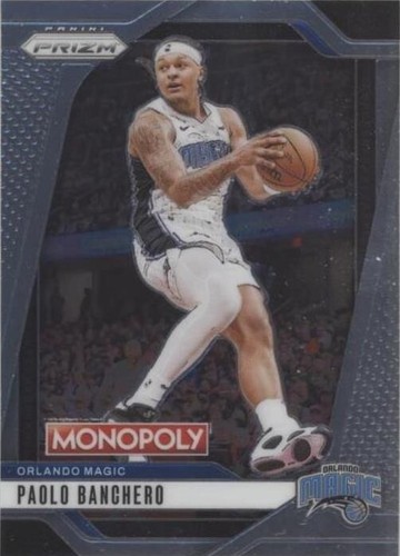 2024-25 Panini Prizm Monopoly Light Blue Prizm, Paolo Banchero #ed