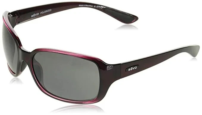 Revo Maroon and Black Polarized Fairway Sunglasses Never worn NEW REVO KENDALL 2 Shiny Black POLARIZED Drive Rose Lens  main image 4