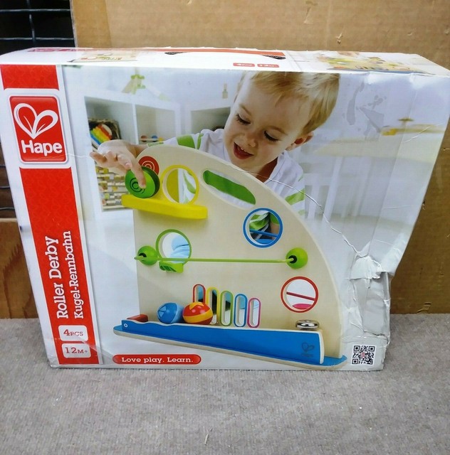 hape butterfly push toy