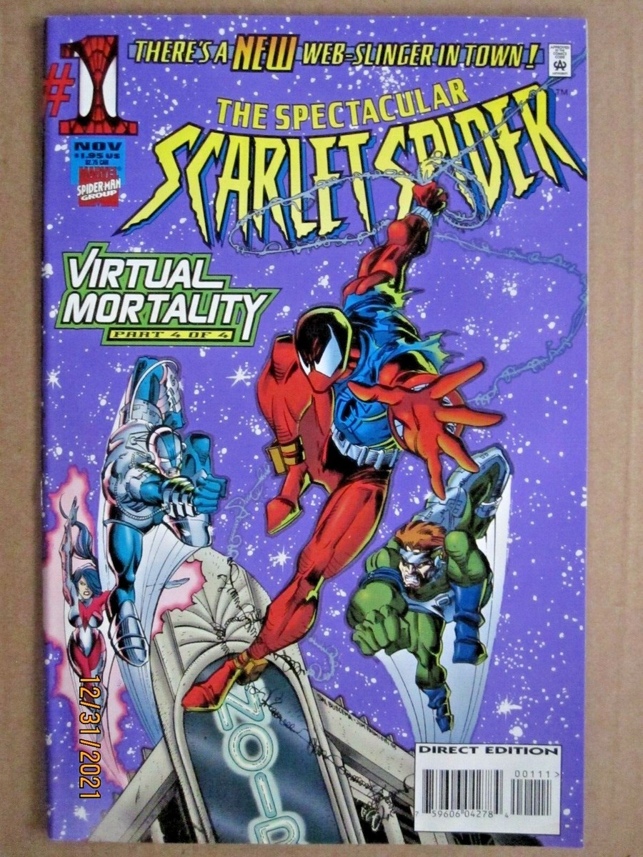 1995 MARVEL COMICS THE SPECTACULAR SCARLET SPIDER #1 | eBay