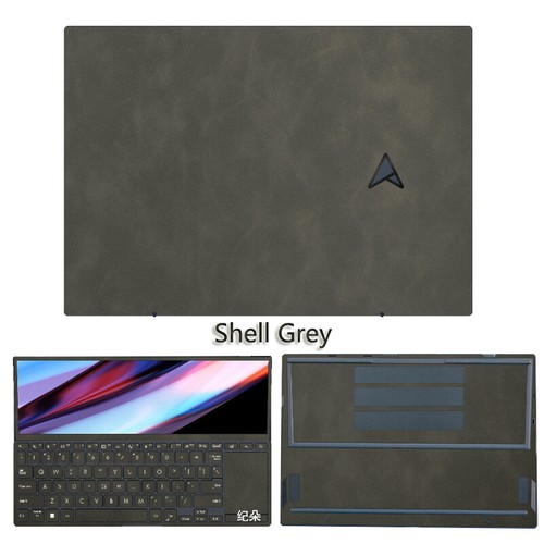 Leather Laptop Sticker Skin Decal Protector Cover for Asus vivobook 16 16" 2022 - Picture 10 of 19