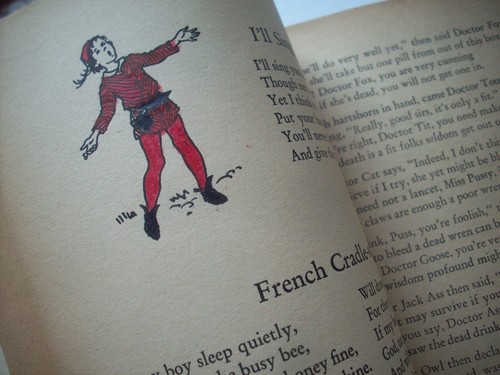 Mother Goose Nursery Rhymes storybook vintage 1936 - Imagen 5 de 10