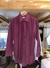 Covona Men's Long Sleeve Shirts 1Light Gray And 1 Red