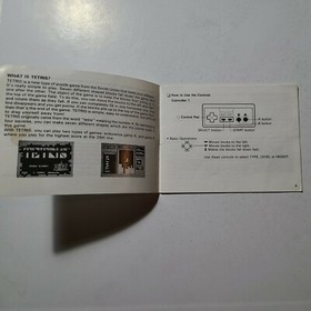 Tetris - Authentic Nintendo NES Game Cartridge and Manuel