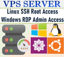 RDP SERVER / VPS SERVER 2 GB RAM + 80 GB HDD