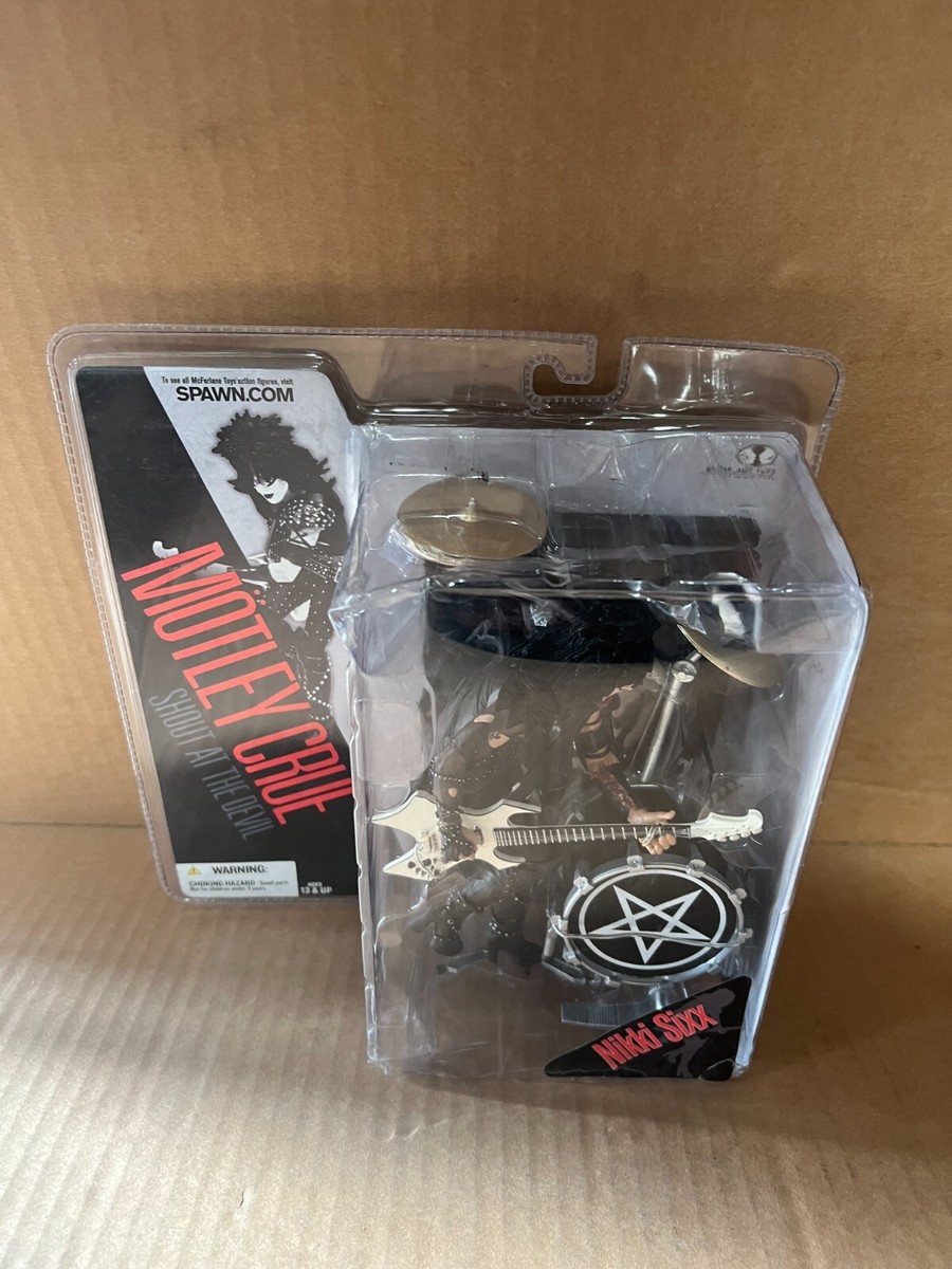 Motley Crue Nikki Sixx Shout at the Devil Mcfarlane Action Figure