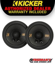 Kicker 51KSC2704 KS 2.75" Midrange Car Speakers 50W RMS Each 4 Ohm Pair