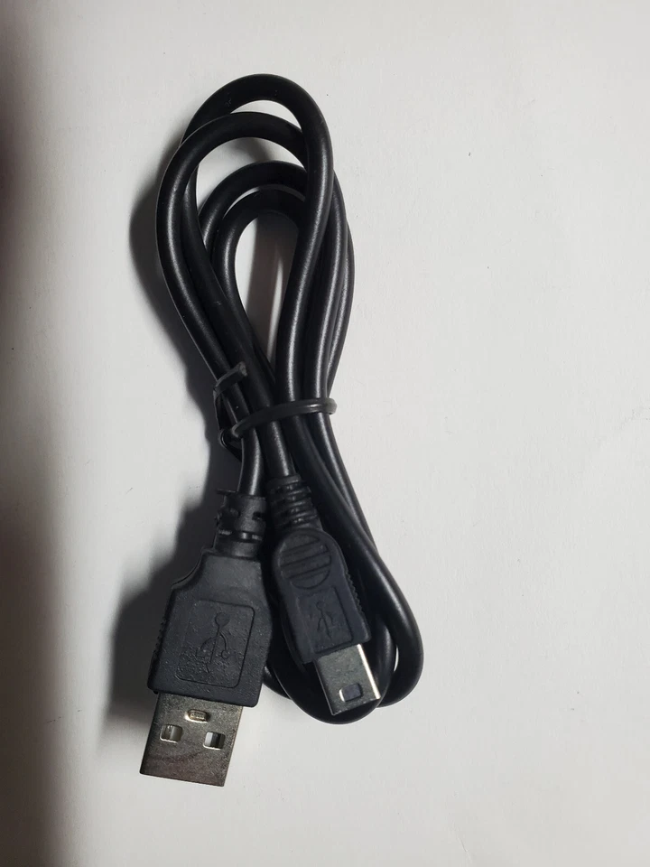 2ft USB 2.0 A Male to Mini-B 5pin Male Data Sync Charge Cable GPS Cell Phone MP3 - Image 4 of 4