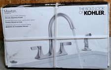 Kohler Maxton R22869-VS Kitchen Faucet with Sidespray Vibrant Stainless