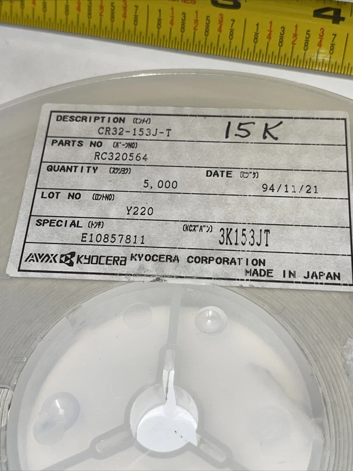 Resistencia AVX Kyocera CR32153JT Lote de 5000 Foto 3 de 4