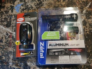 zefal deluxe aluminum bicycle light set