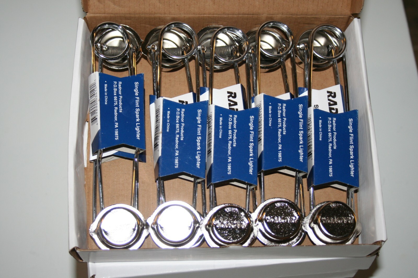 10 Radnor Single Strikers Spark Lighters Welding Torch Igniters  Box Of 10