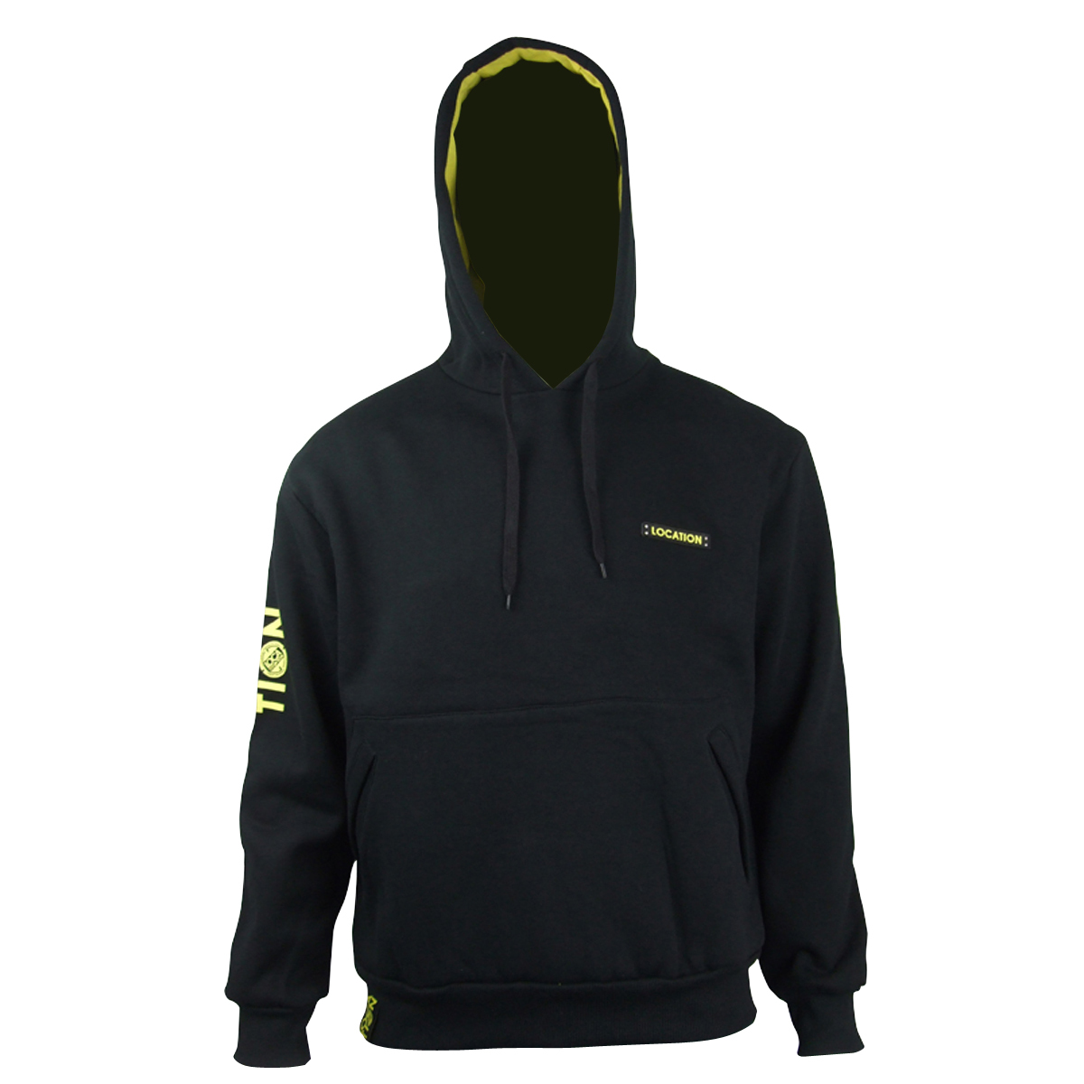 Black Fleece Hoodie Hoody Warm Hooded Sweater Location Forswore X2