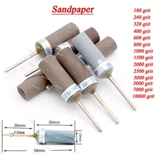 Wet Dry Sandpaper Sanding Bar Rod Abrasive 180-10000 Grit For Dremel Rotary Tool