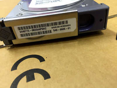 Test-PASS,  SUN Original 146GB 10K FC drive  with Bracket , 540-6605 ,  W:30d