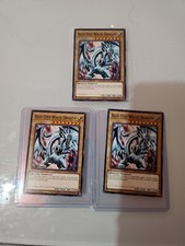 X3 Yugioh Blue-Eyes White Dragon LED3-EN006 Common 1st Edition NM