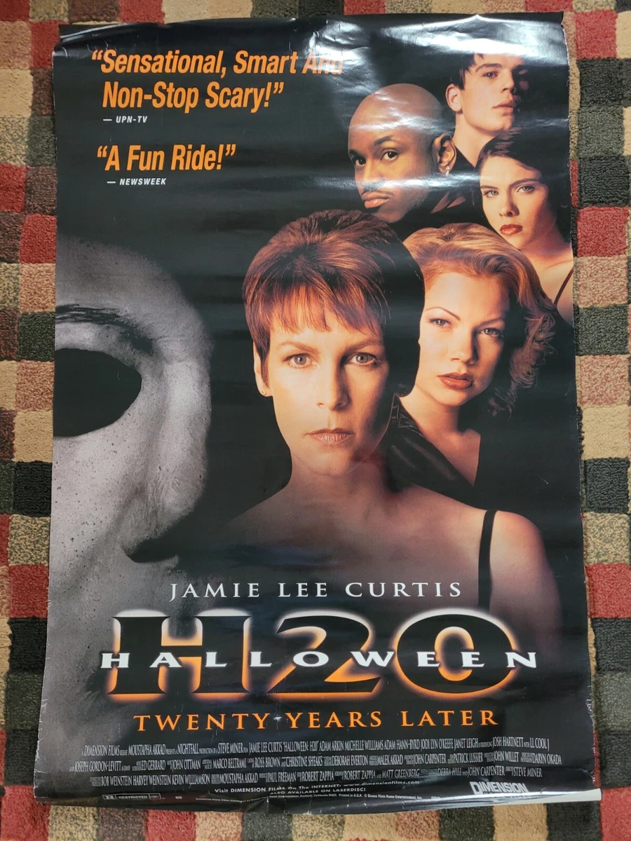 Halloween H2O Movie Poster Jamie Lee Curtis
