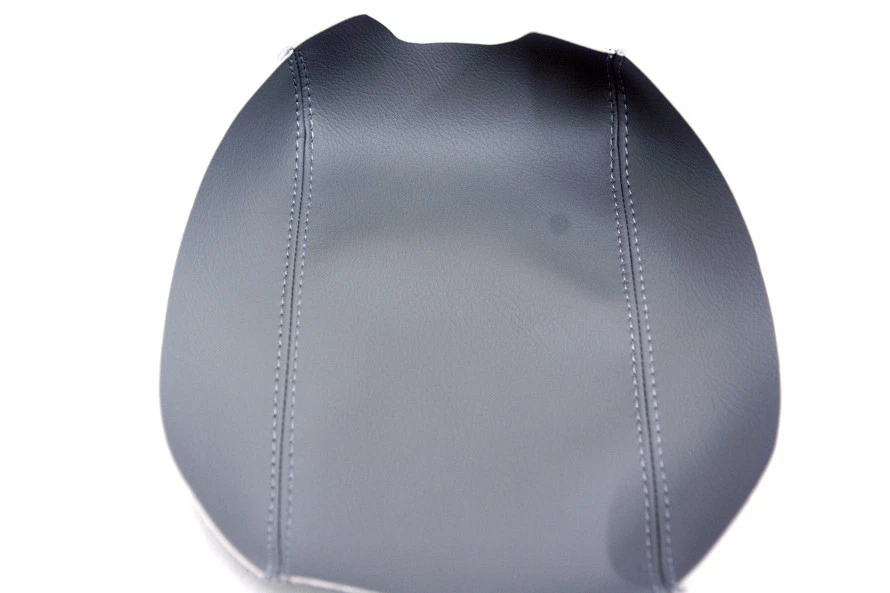 Fits 03-07 Cadillac CTS Faux Leather Armrest Center Console Cover Gray — 第 2/2 张图片