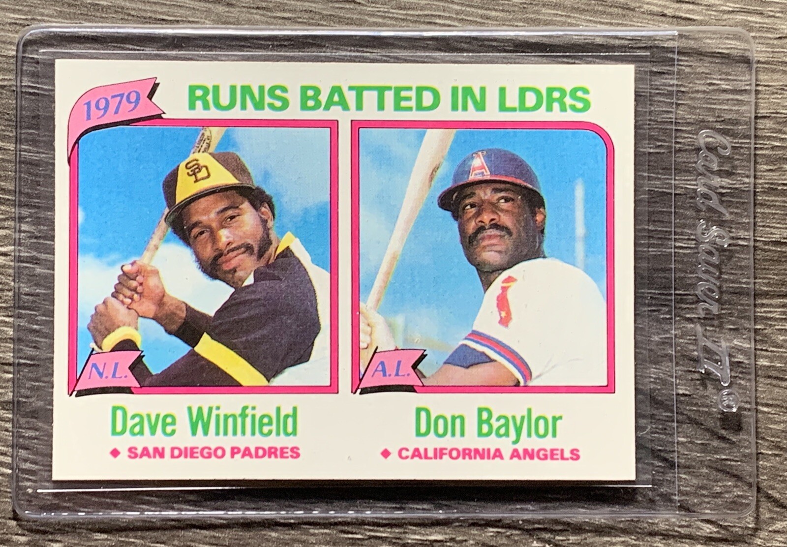1980 Topps #203 DAVE WINFIELD/DON BAYLOR Padres/Angels (HOF) ⚾ FREE SHIPPING ⚾️