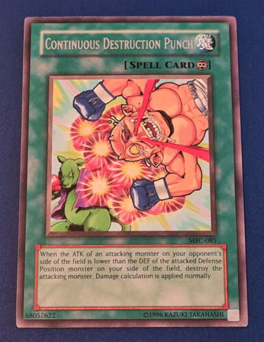 Continuous Destruction Punch # MFC-085 Rare Magician's Force Near Mint to Mint - Picture 1 of 2