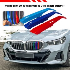 Für BMW 5-Series i5 G60 24+ Kühlergrill Frontgrill Trim Abdeckung M Farbe Nieren