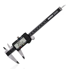 01407A Electronic Digital Caliper Measuring Tool, 0 - 6 Inches Stainless Steel C