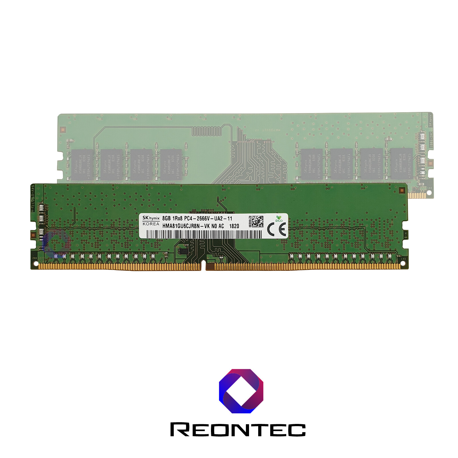 RAM SK Hynix 8 Go DDR4 2666 MHz - PC4-2666V, 1Rx8, 288 Broches, Ouverte Jamais Utilisée