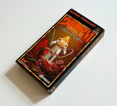ULTIMA VI 6   Super Famicom SFC   Nintendo SNES JAPAN/JAP   Modul, Game, Spiel