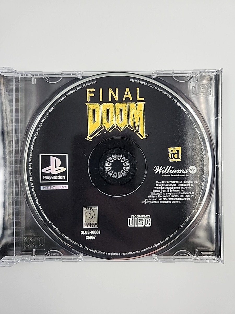 Final Doom PS1 Playstation 1 Complete CIB | eBay