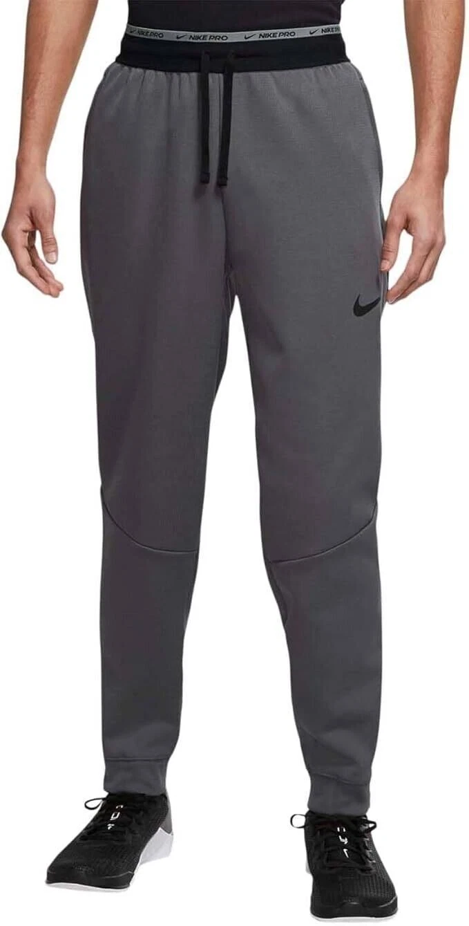 Nike Pro Therma Fit Joggers Pants Iron Grey Mens Size XL DD2122-068
