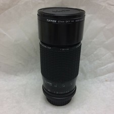 Sigma Zoom Camera Lens with Tiffen Filter