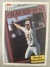 BROOKS KIESCHNICK 1994 Topps #205 NM RC DRAFT PICK