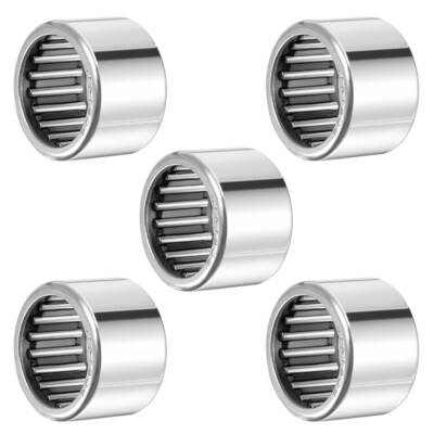 5pcs SCE1412 Needle Roller Bearings Drawn Cup Open End 7/8'' Bore 1-1/8'' OD 3/4''