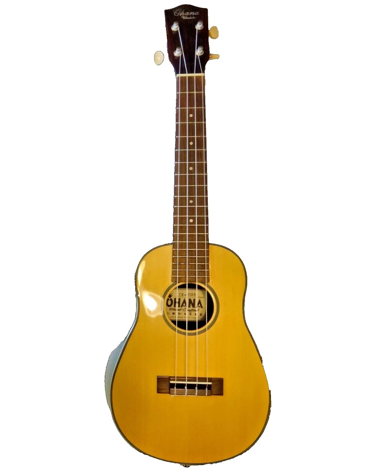 Tapa de Abeto Ohana Concert Ukuleles