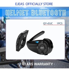 Motorcycle Helmet Intercom 7Rider Bluetooth Headset EJEAS Q7  EUC Remote Handle