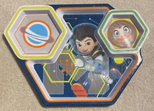 Official Disney Store Miles From Tomorrowland Kids' Compartmentalized Plate