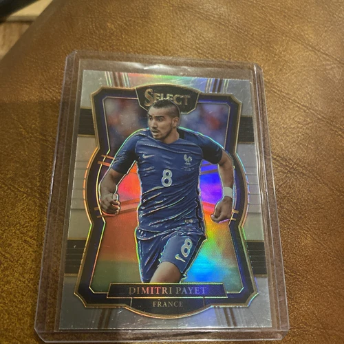 2017 Panini Select Dimitri Payet France Silver Prizm