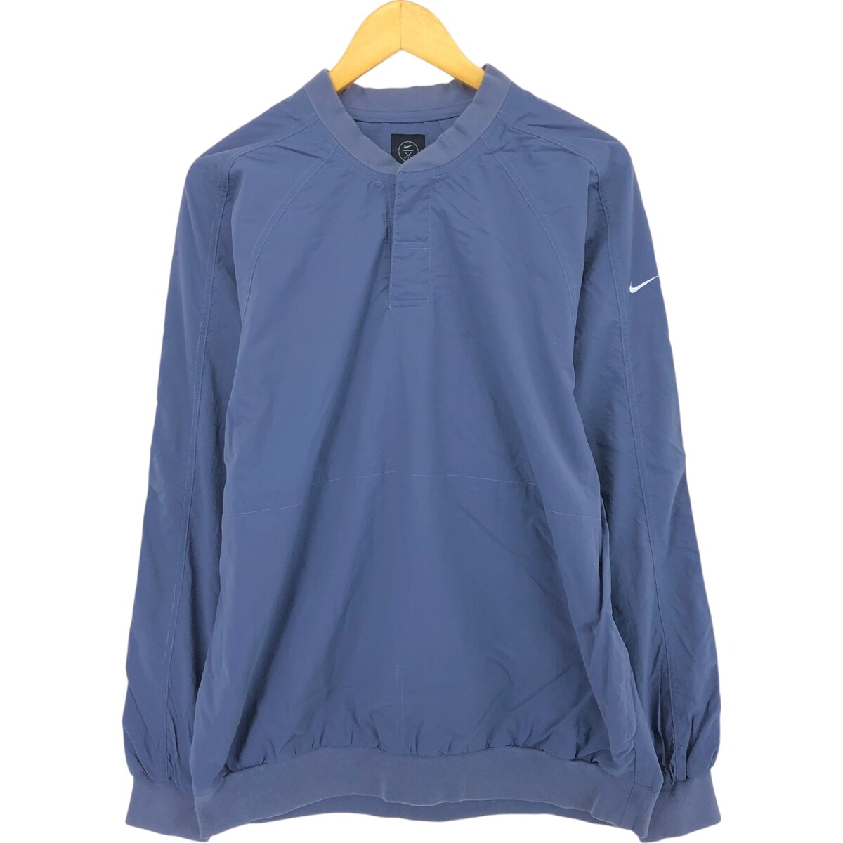 NIKE GOLFナイキゴルフ半袖ジャケットハーフジップ スナップボタン 中古・古着通販】NIKE GOLF (ナイキゴルフ) ハーフジッププル