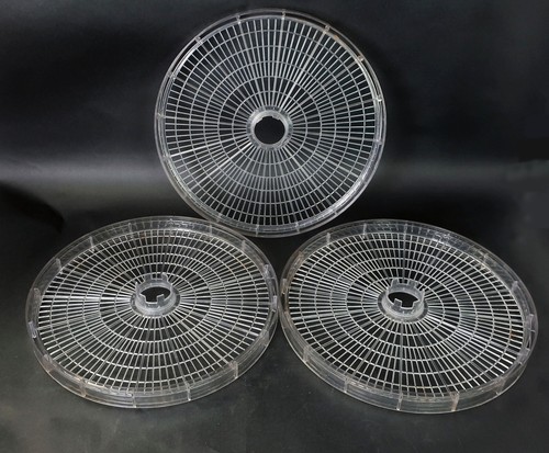 3 Clear American Harvest NESCO Snackmaster Jr Dehydrator Trays