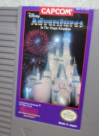 Disney Adventures in the Magic Kingdom NES Vintage Nintendo Tested & Working
